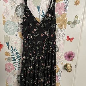 Windsor size medium Floral Black Dress